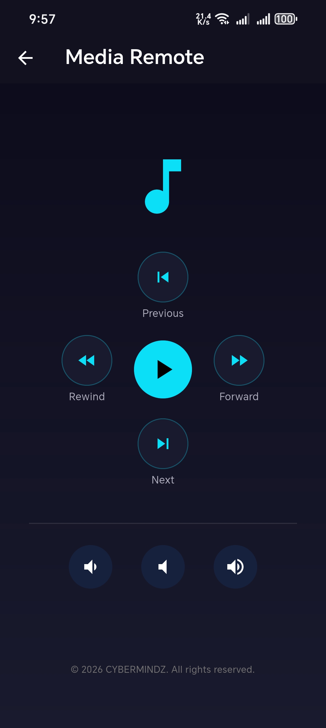 Media remote