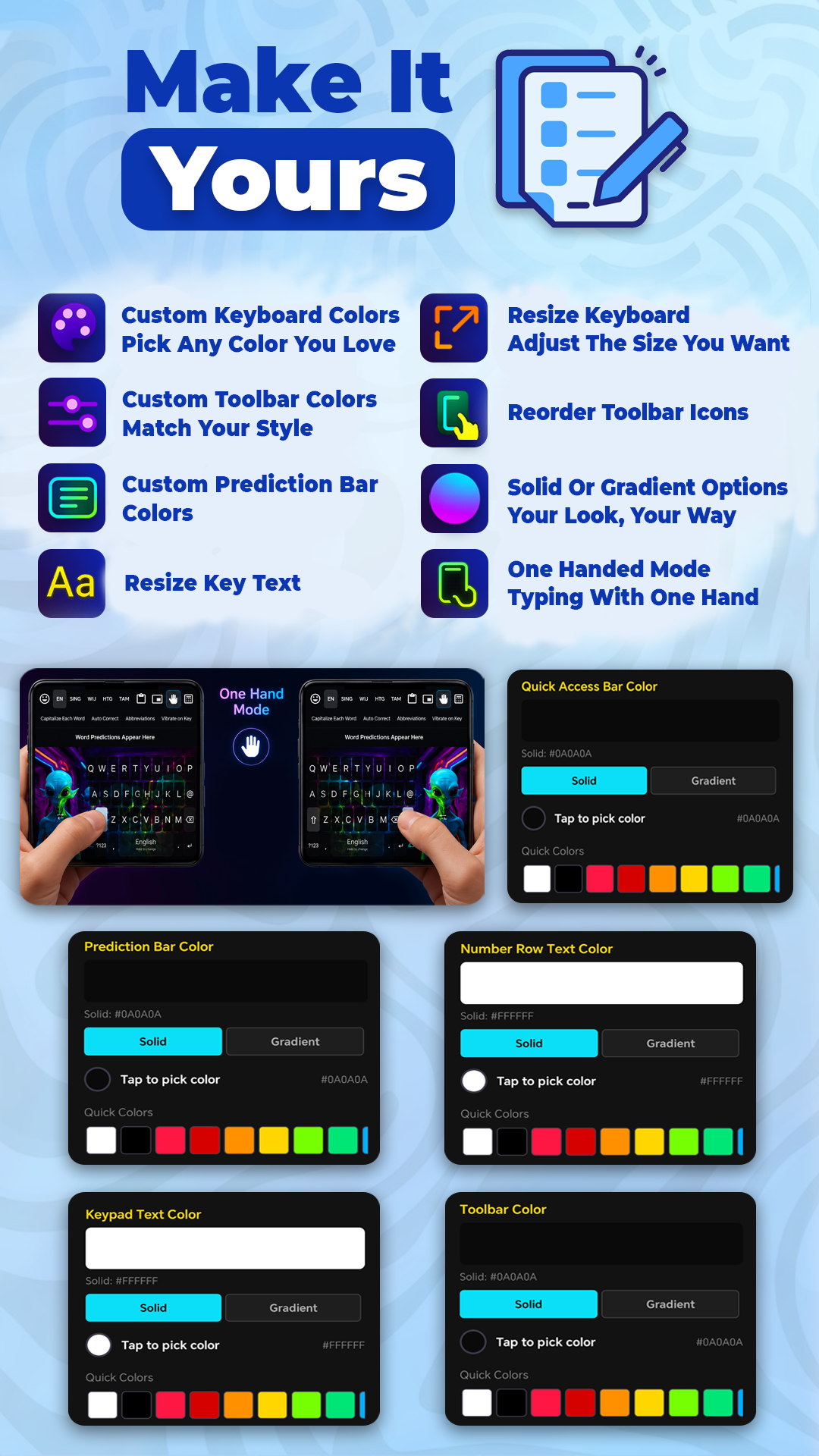 Keyboard screenshot
